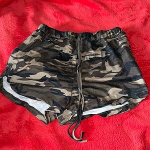 SHEIN Camo shorts